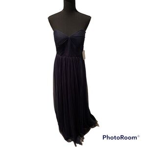 Jenny Yoo Collection Annabelle Convertible Dress Navy size 10